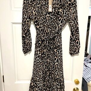 Banana Republic animal print dress